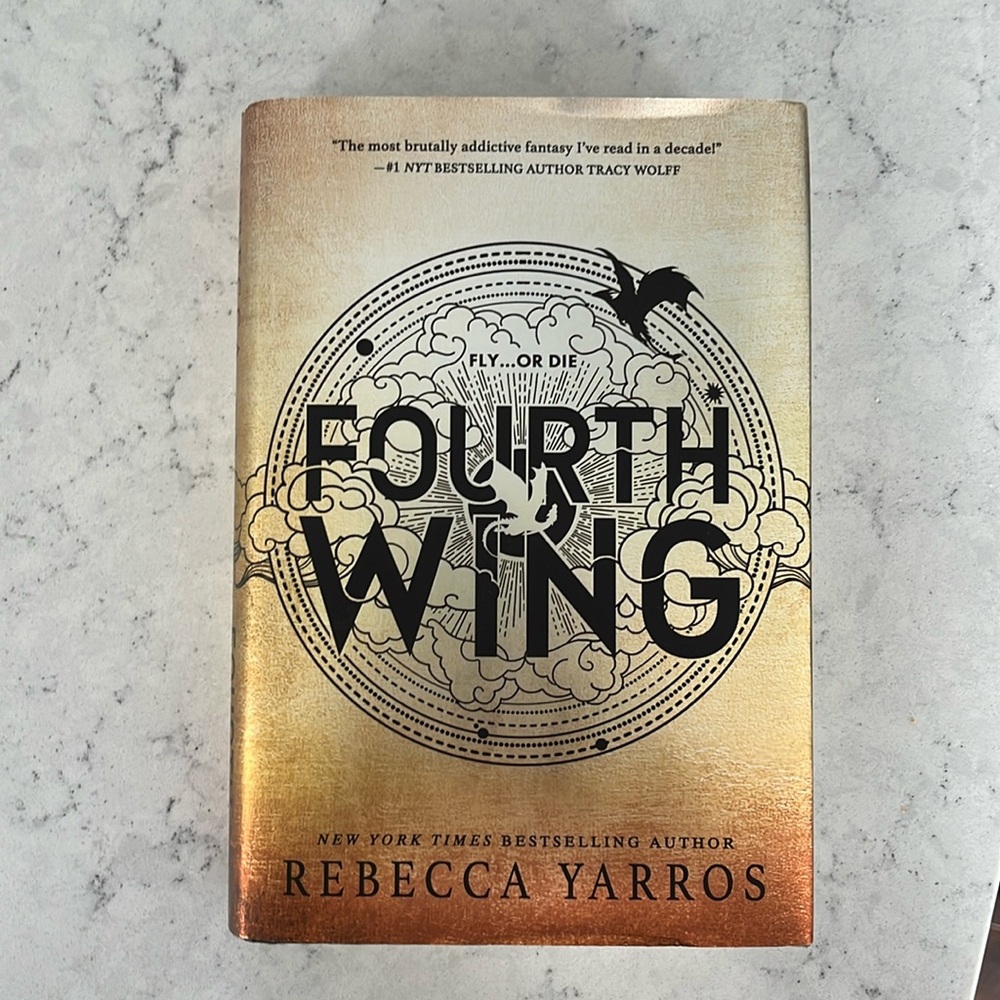 Fourth Wing & Iron Flame Hardcover Book